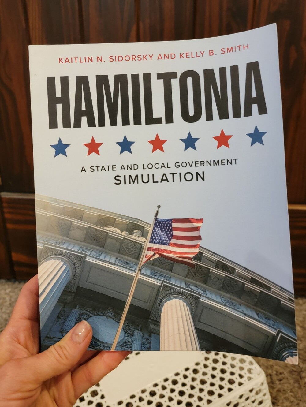 Hamiltonia Simulation Textbook - White Cover with Red & Blue Accents